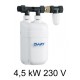 Calentador instantáneo eléctrico de agua DAFI 4,5 kW 230V - bajo mesa (monofásico)