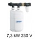 Elektrischer Durchflusswassererhitzer DAFI 7,3 kW 230V - unter dem Spülbecken (einphasig)