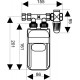 Elektrischer Durchflusswassererhitzer DAFI 4,5 kW 230V - unter dem Spülbecken (einphasig)