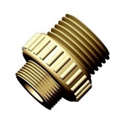 Niples maschio riduttore Dafi in ottone M18x2 / 3/8"