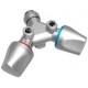 Dafi monobloc without running spout - chromium-colored