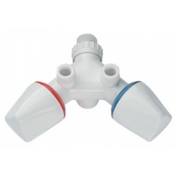 Dafi monobloc without running spout - white