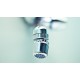 Chauffe-eau DAFI 3,7 kW 230 V (monophasé) avec robinet en plastique couleur chrome 