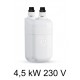 Chauffe-eau DAFI 4,5 kW 230 V (monophasé) sans robinet (élément de chauffe seul)