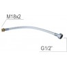 Reduction hose M18x2 to G1/2 "30 cm
