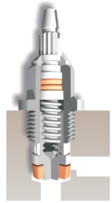 Plastic Dafi water heater valve